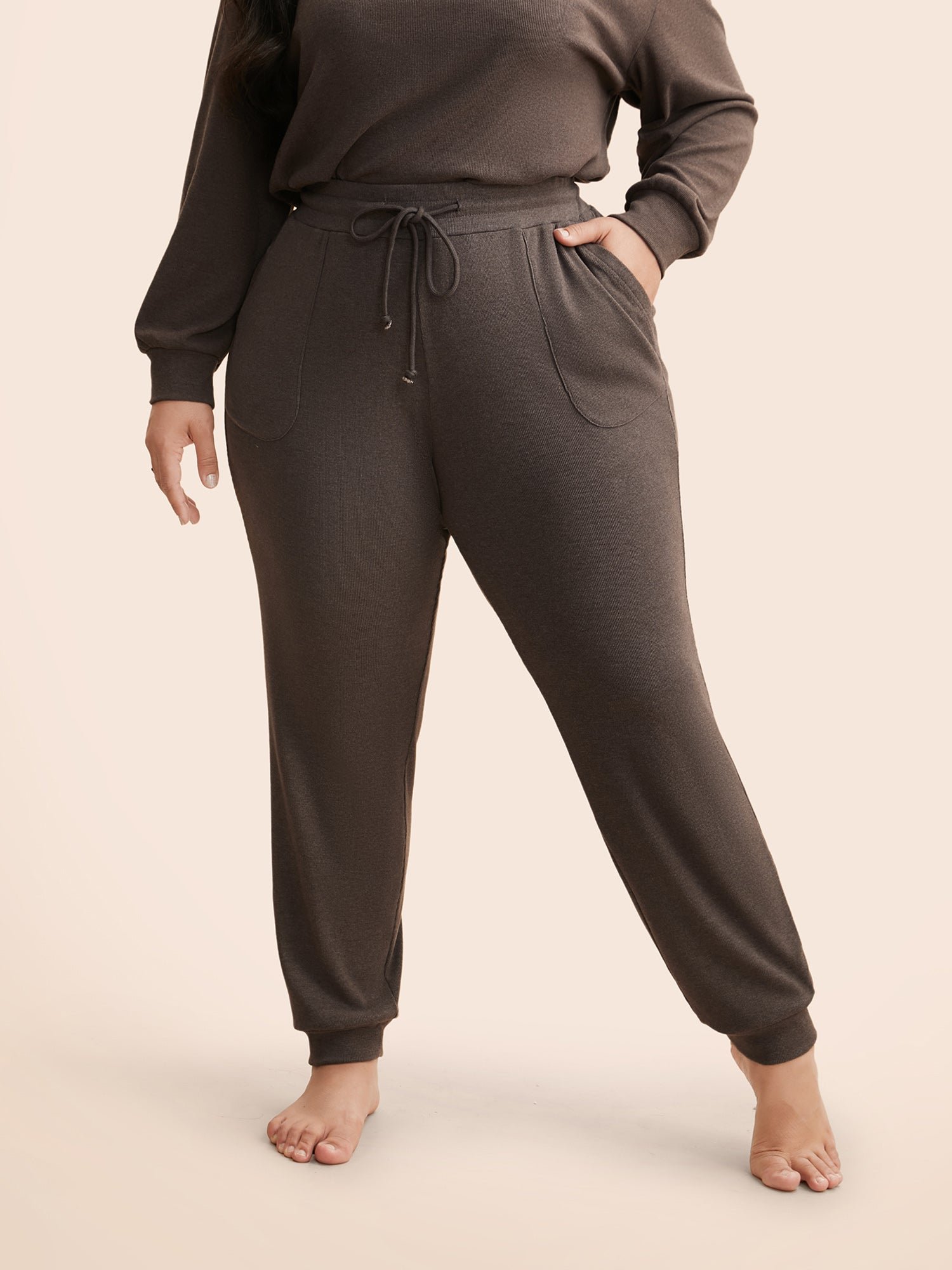 Supersoft Essentials Solid Drawstring Lounge Bottoms