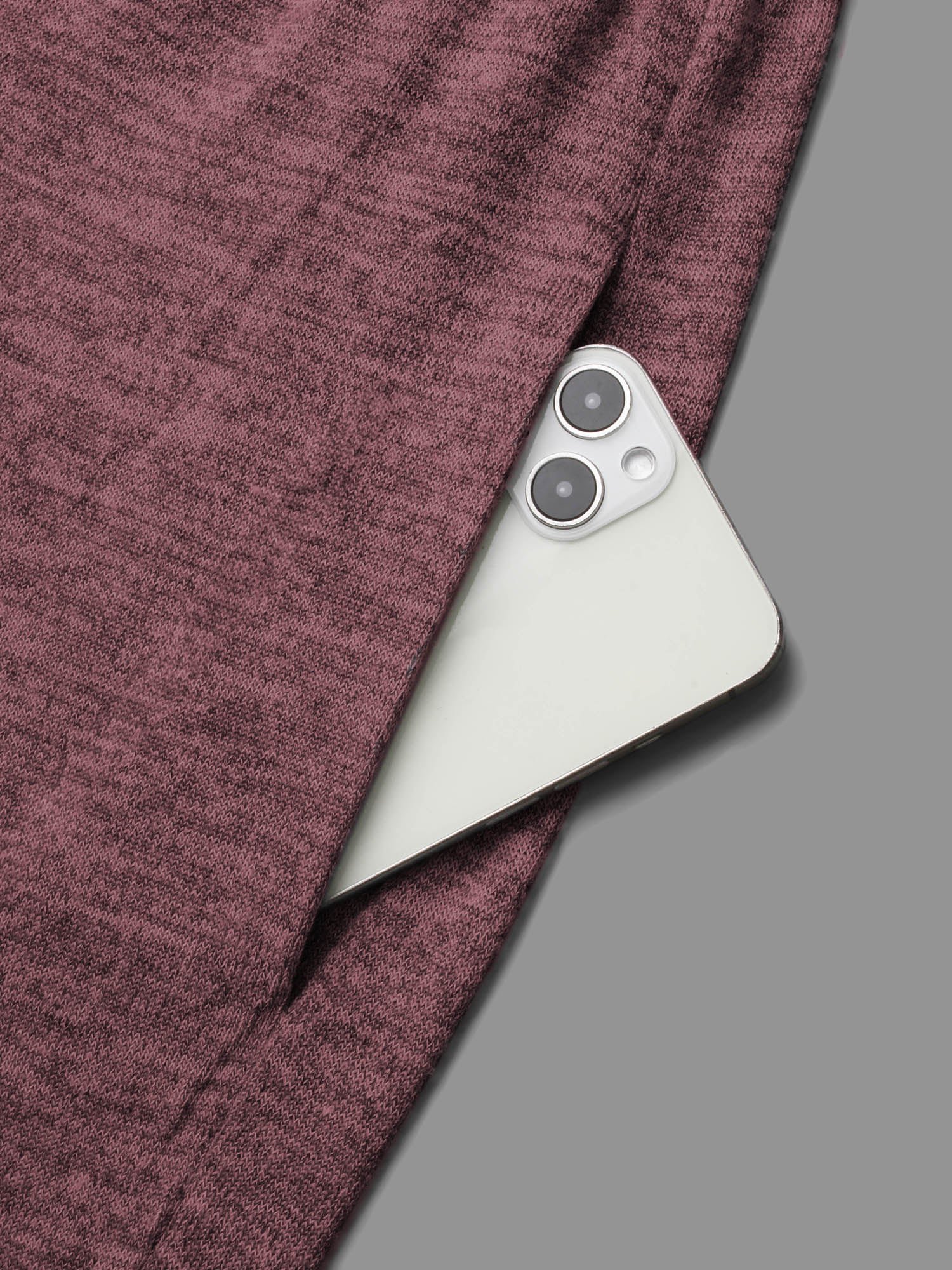 Elastic Waist Overlap Collar Lounge Jumpsuit - Image 31