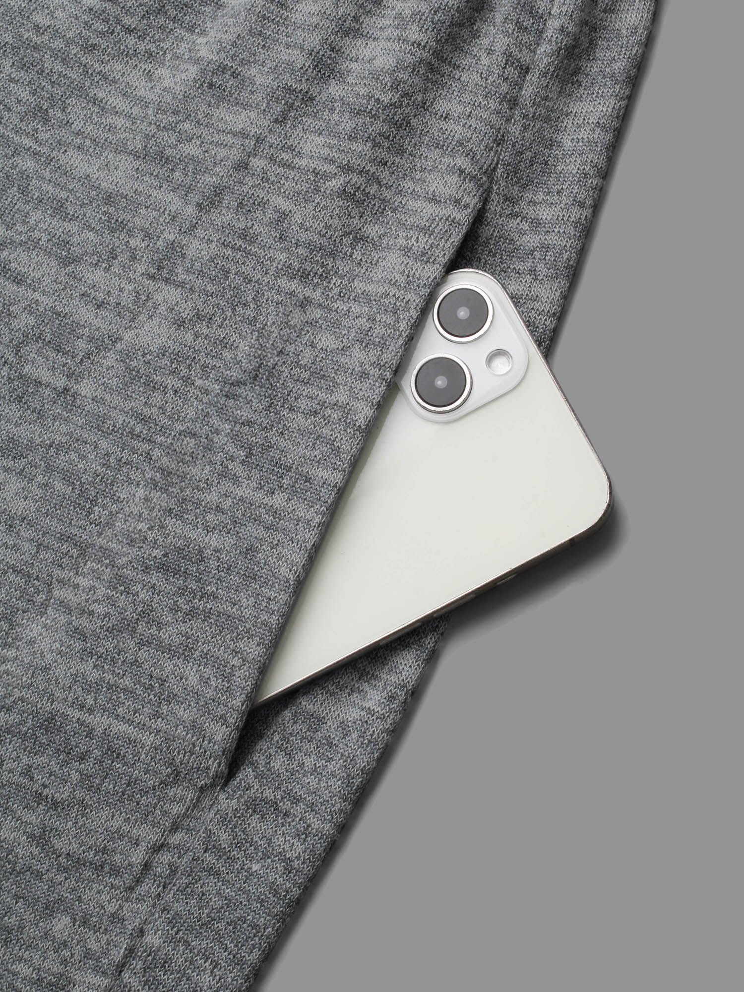 Elastic Waist Overlap Collar Lounge Jumpsuit - Image 24