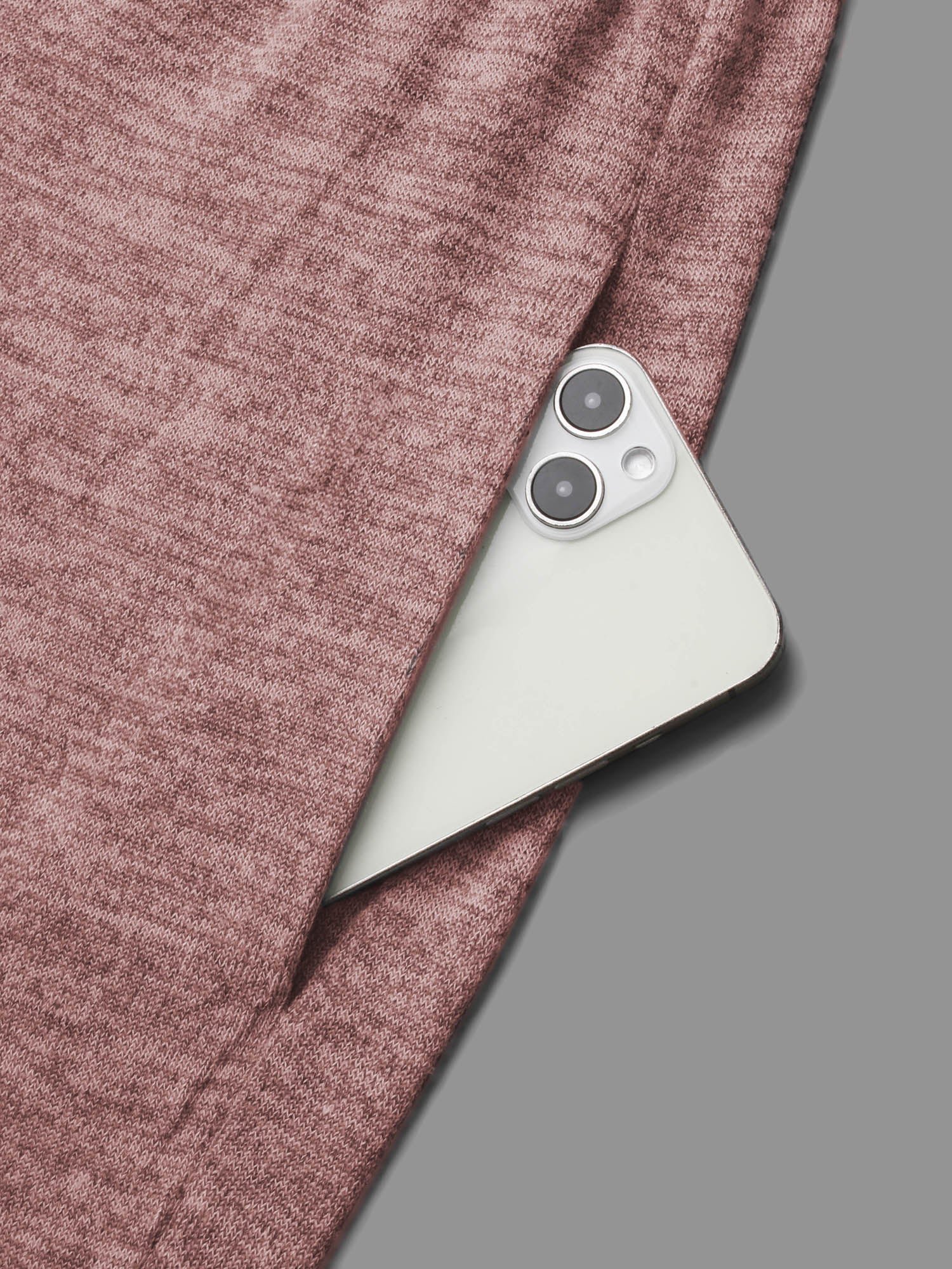 Elastic Waist Overlap Collar Lounge Jumpsuit - Image 43