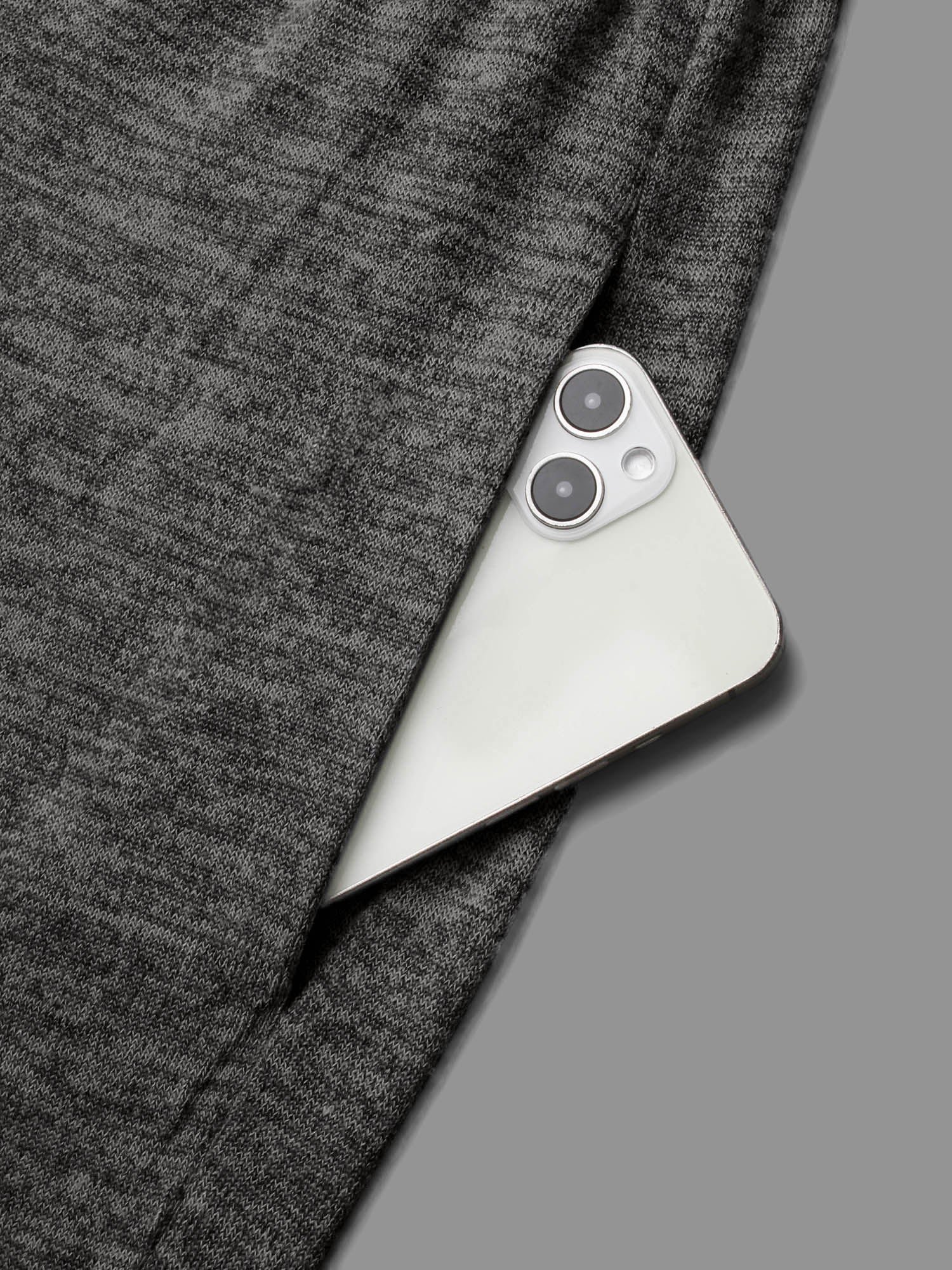 Elastic Waist Overlap Collar Lounge Jumpsuit - Image 12