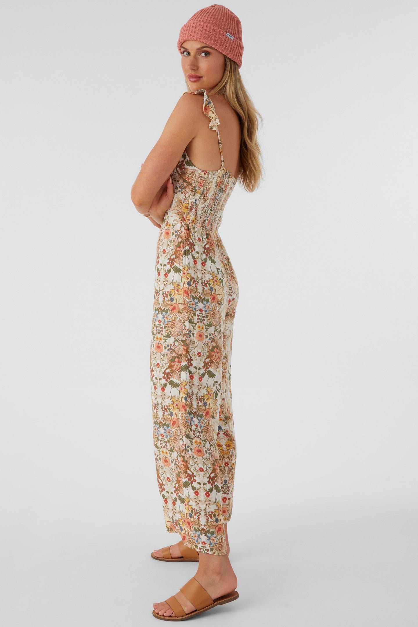 FLORAL FLUTTER TANK JUMPSUIT - Image 7