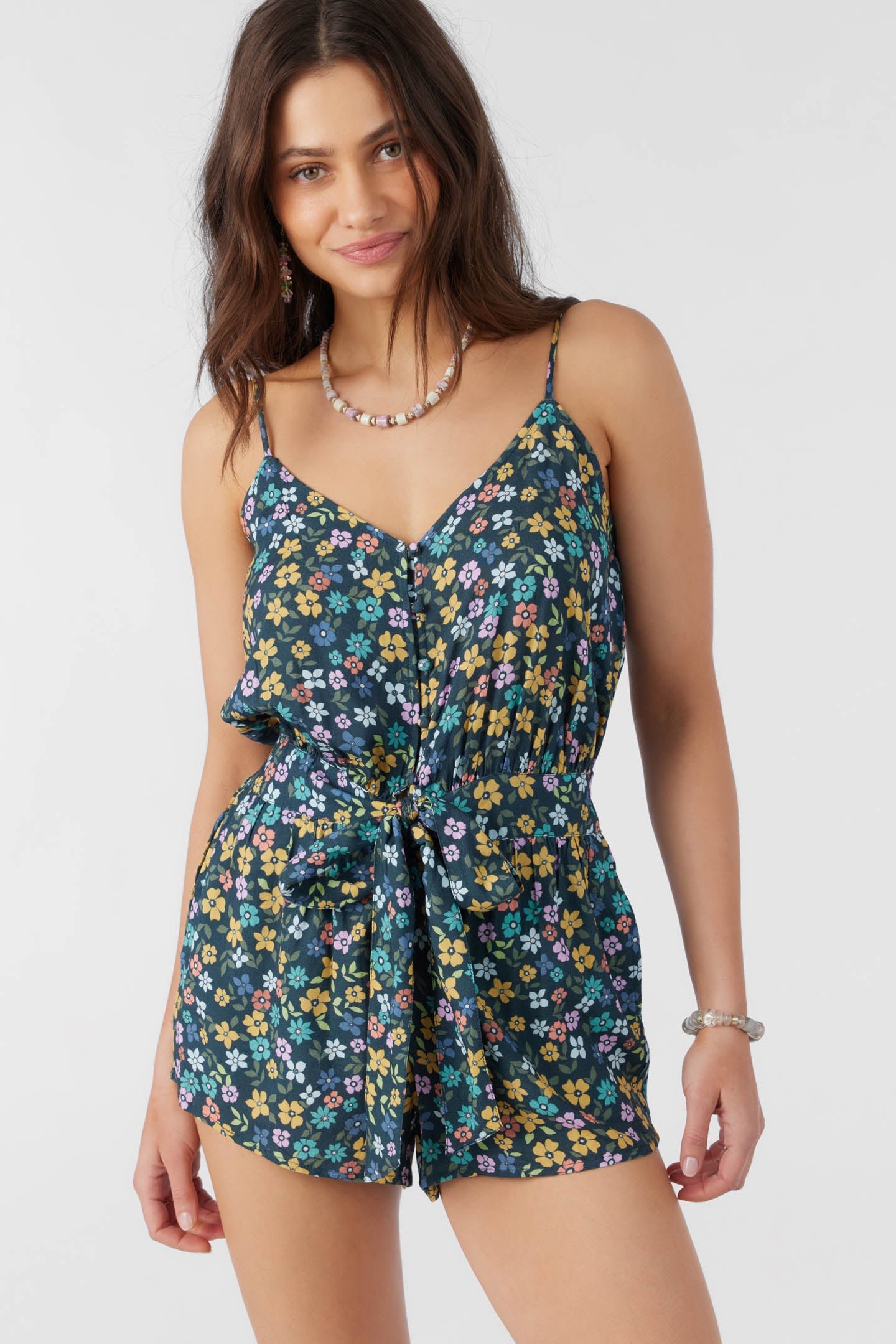 FLORAL ROMPER