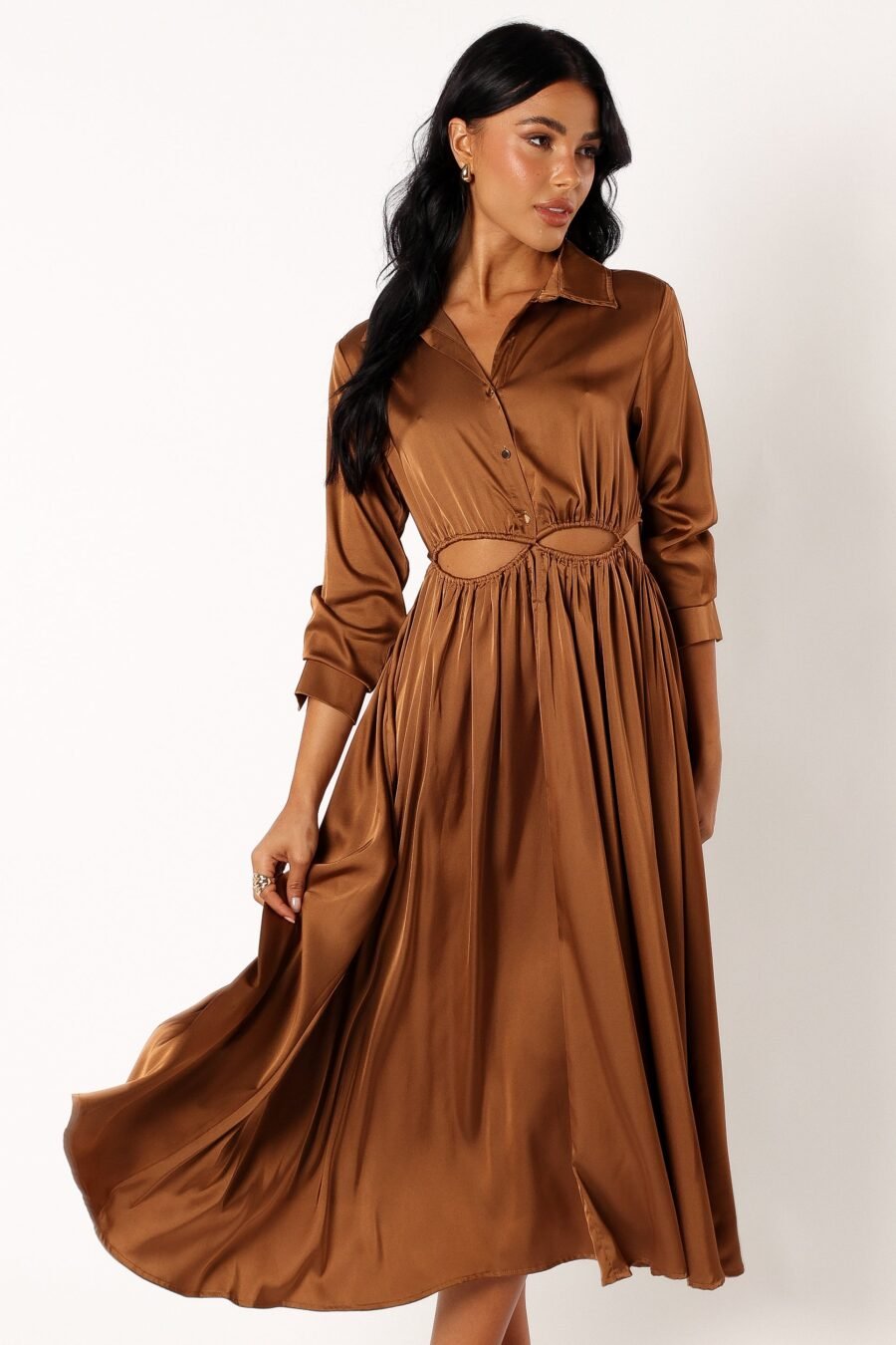 Midi Dress - Bronze