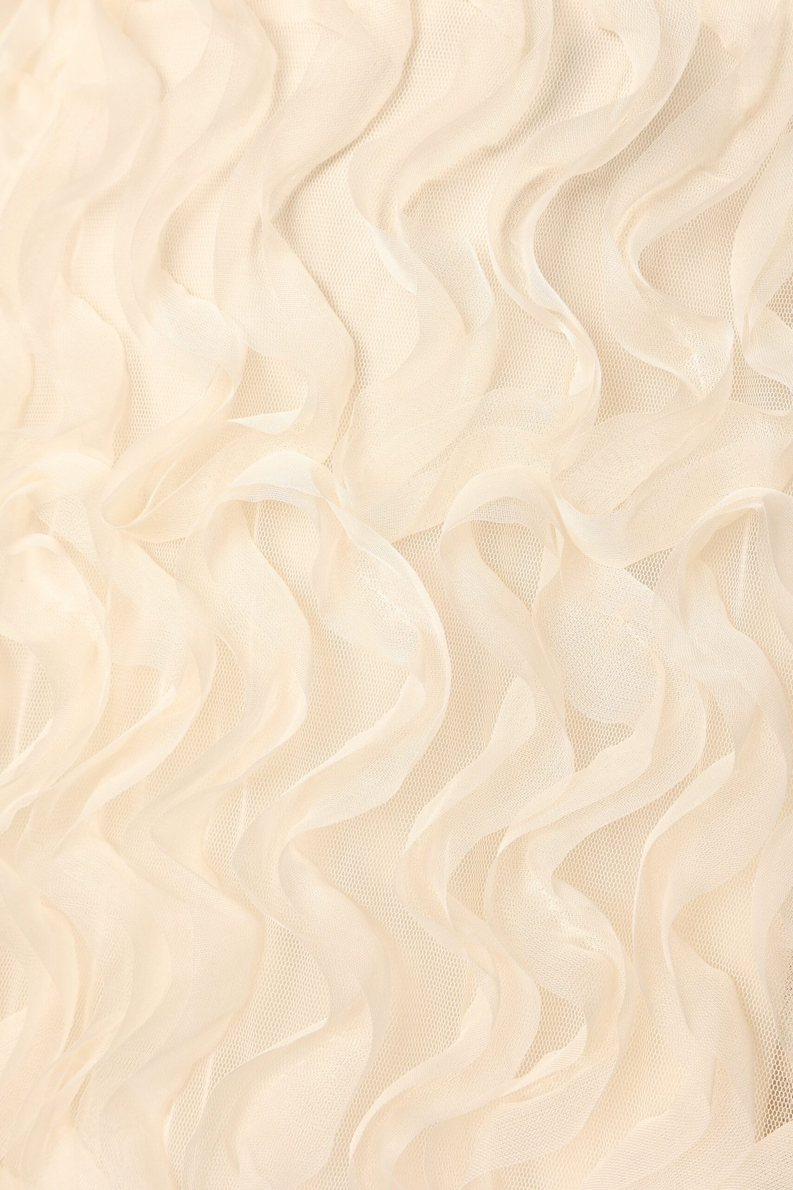 Textured Midi Dress - White - Image 8