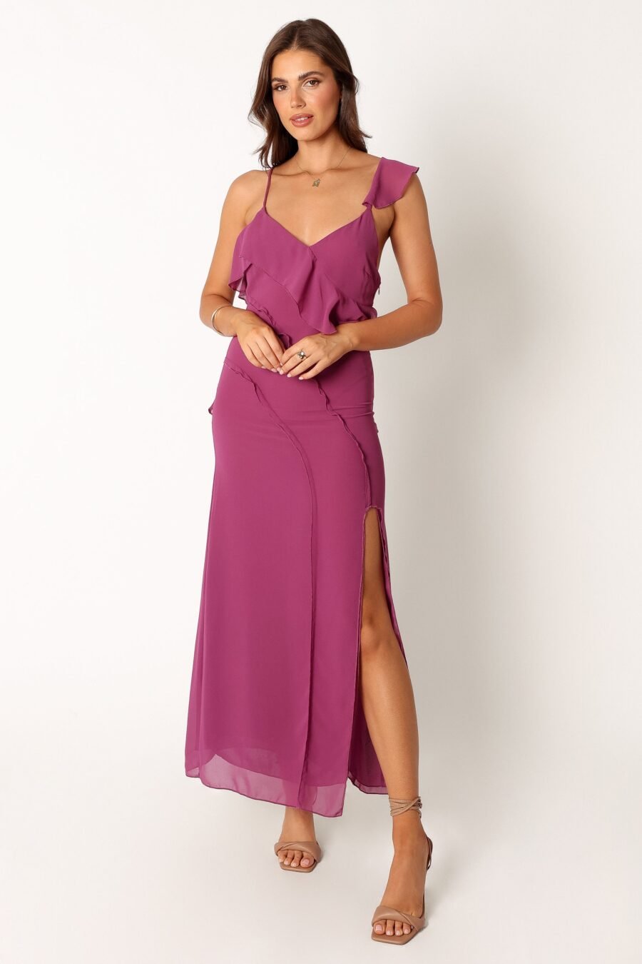 Maxi Dress - Purple - Image 7