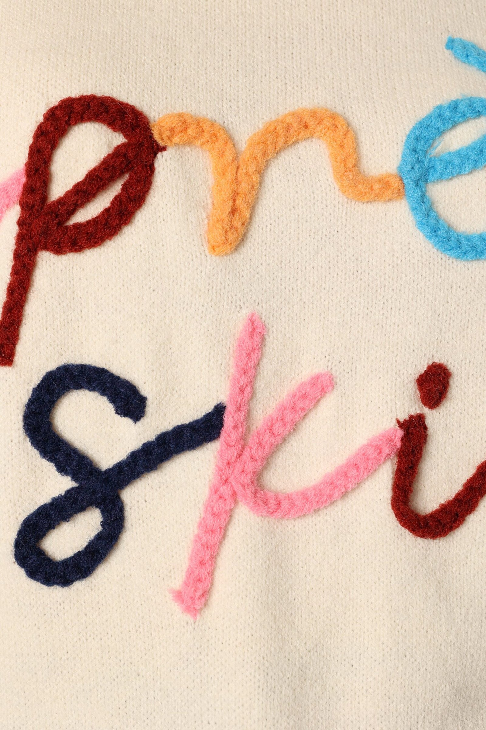 Turtleneck Knit Sweater - Off White - Image 8