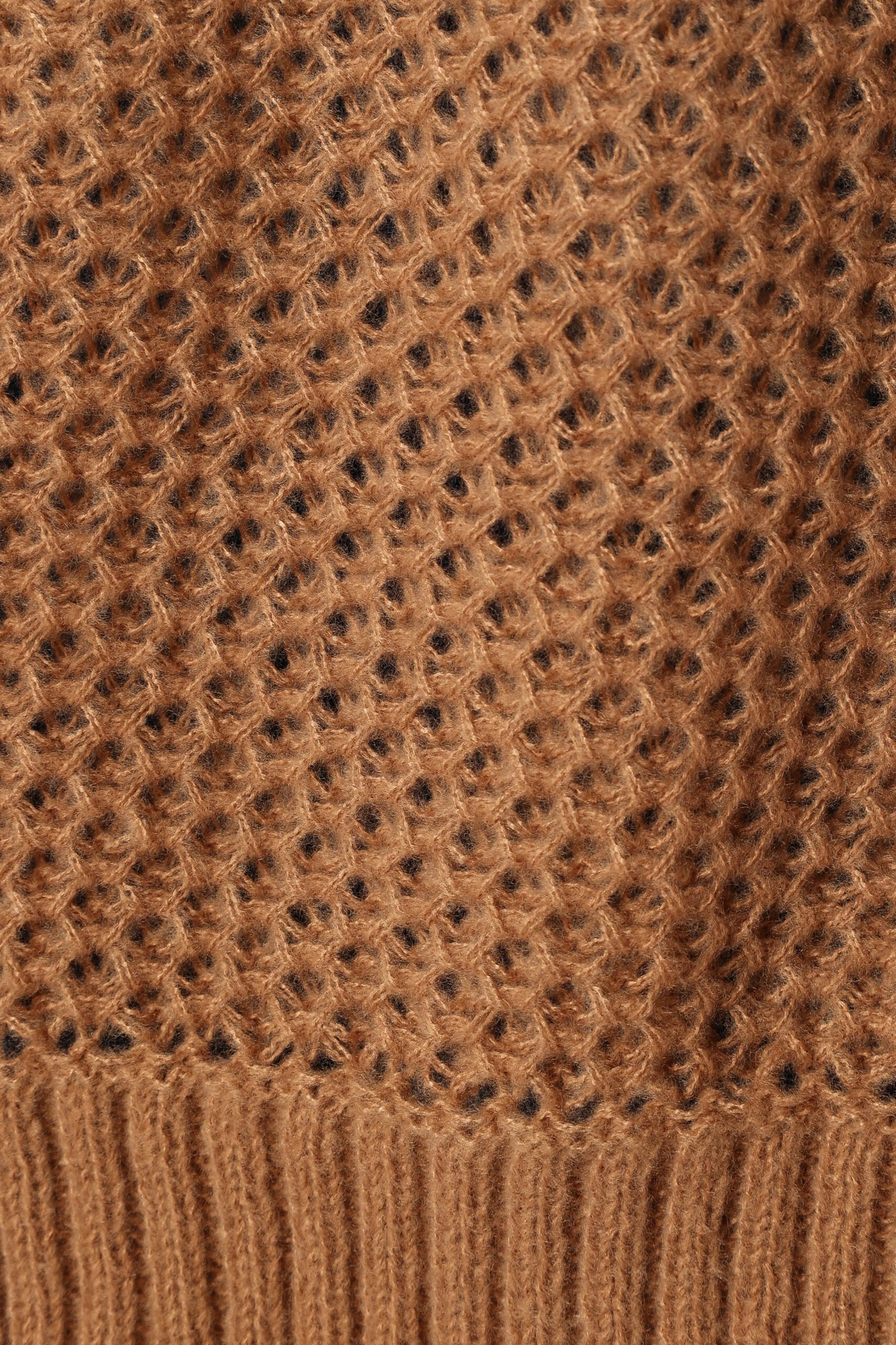 Turtleneck Knit Sweater - Beige - Image 9