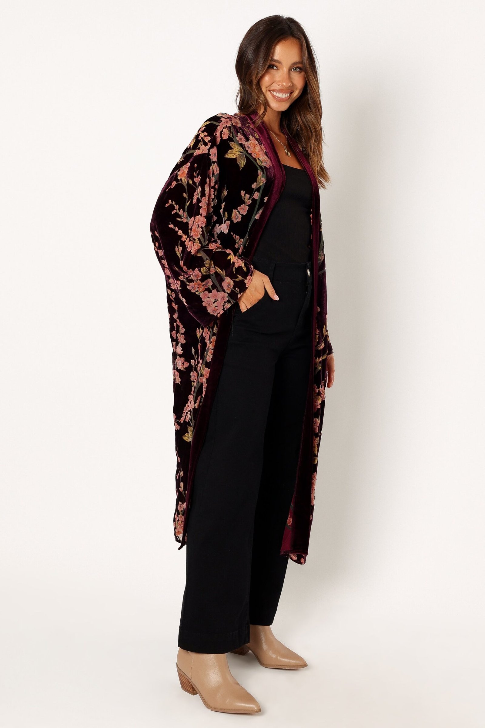 Velvet Duster - Floral - Image 6