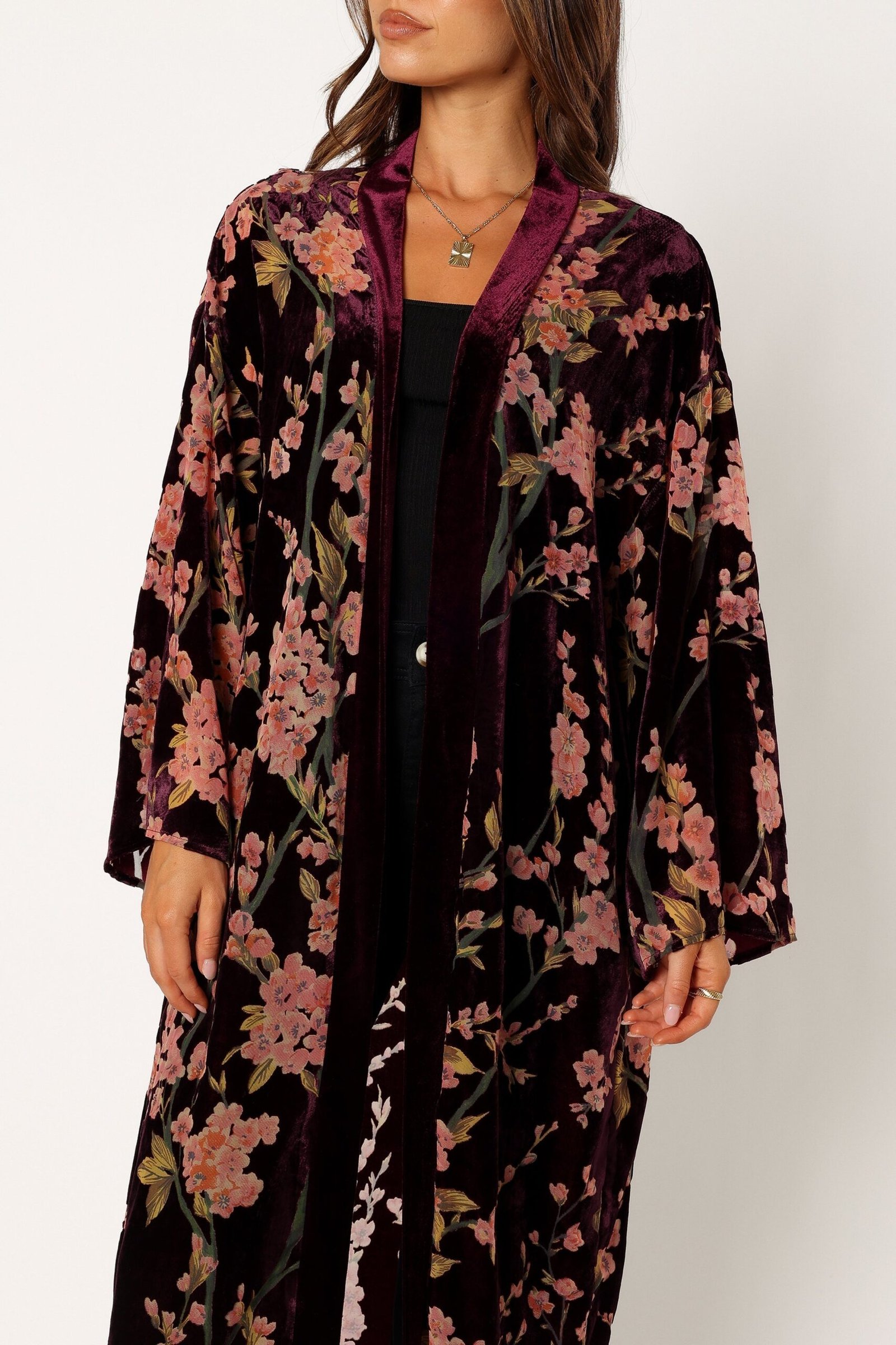 Velvet Duster - Floral - Image 9