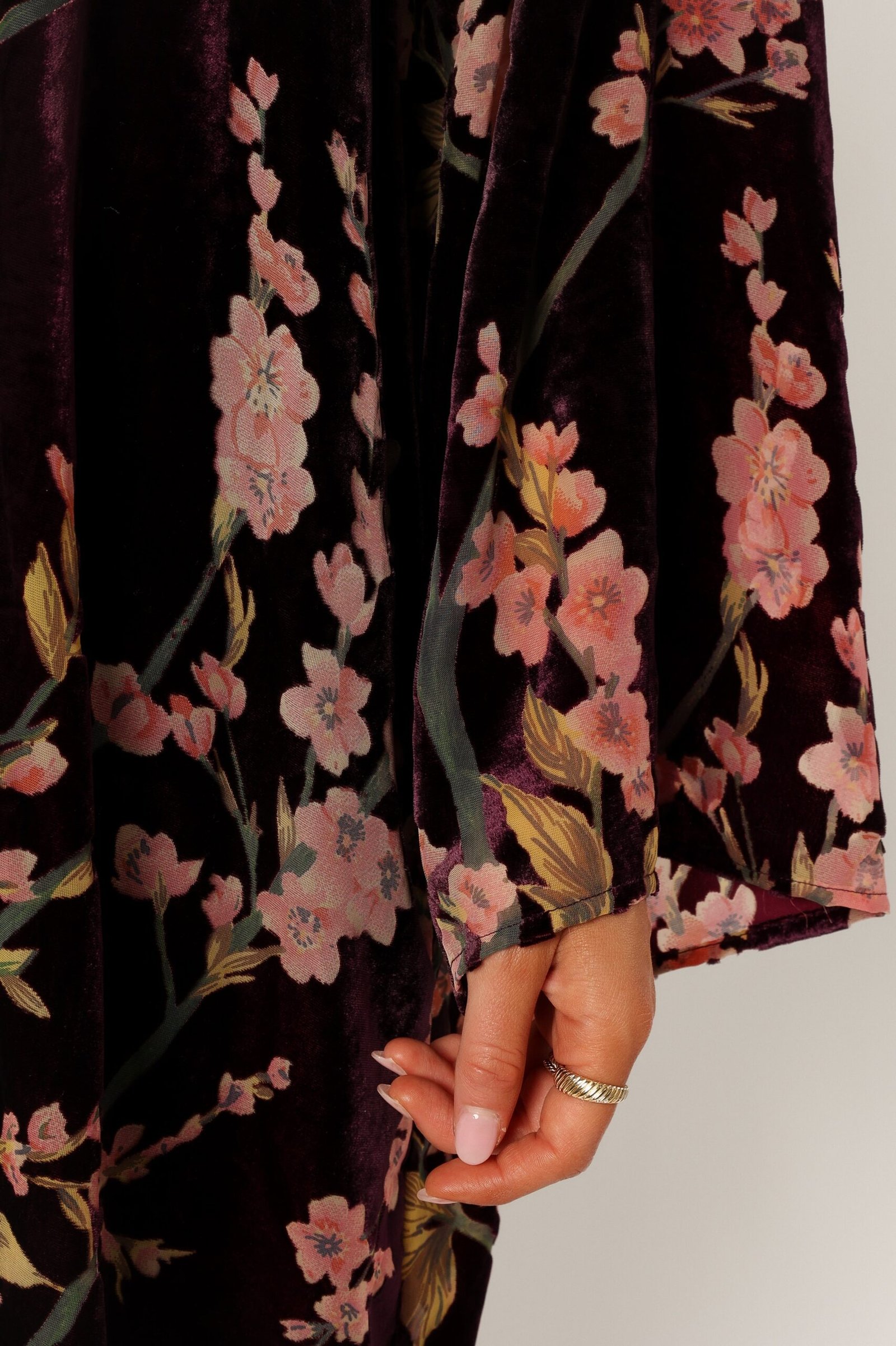 Velvet Duster - Floral - Image 10