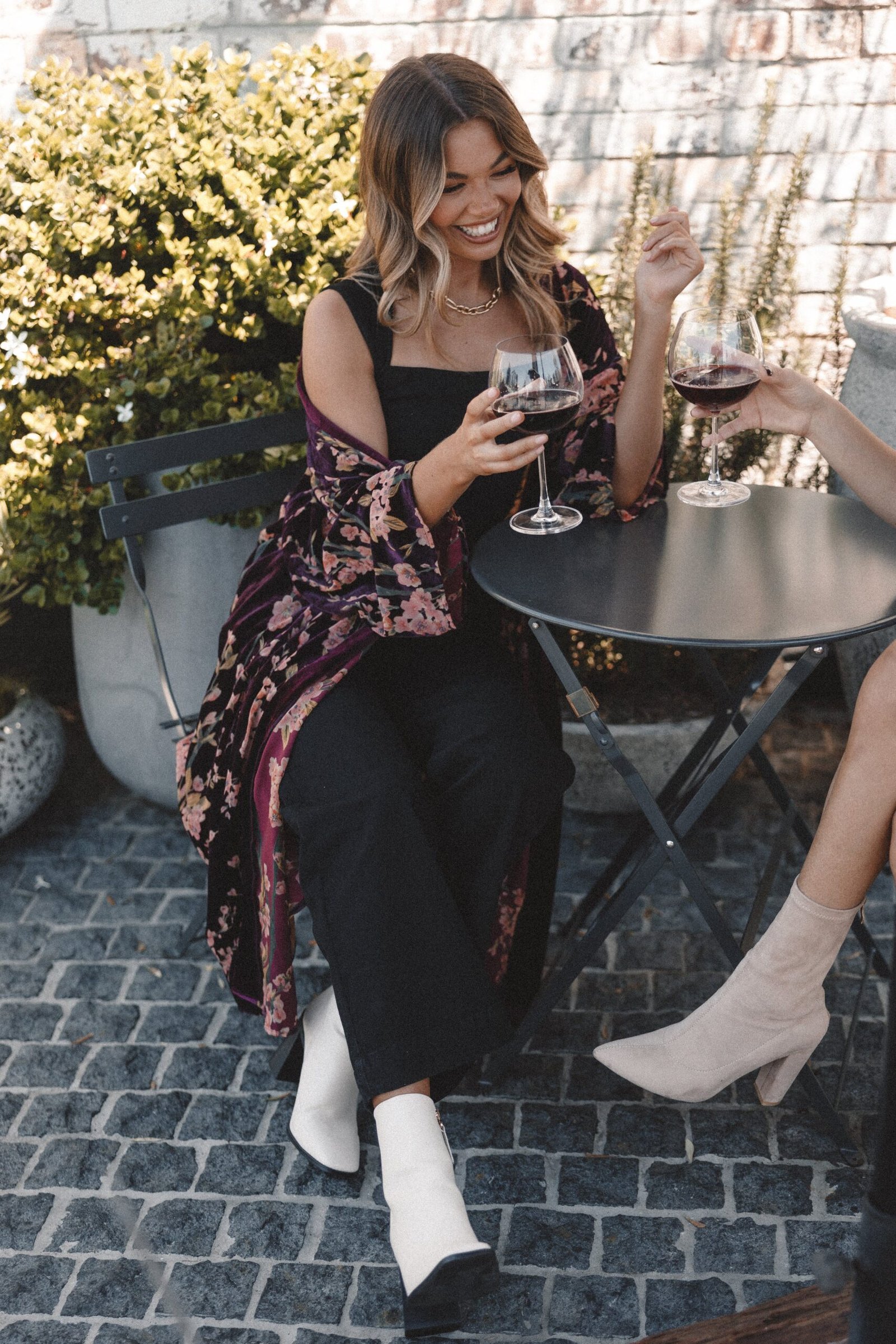 Velvet Duster - Floral