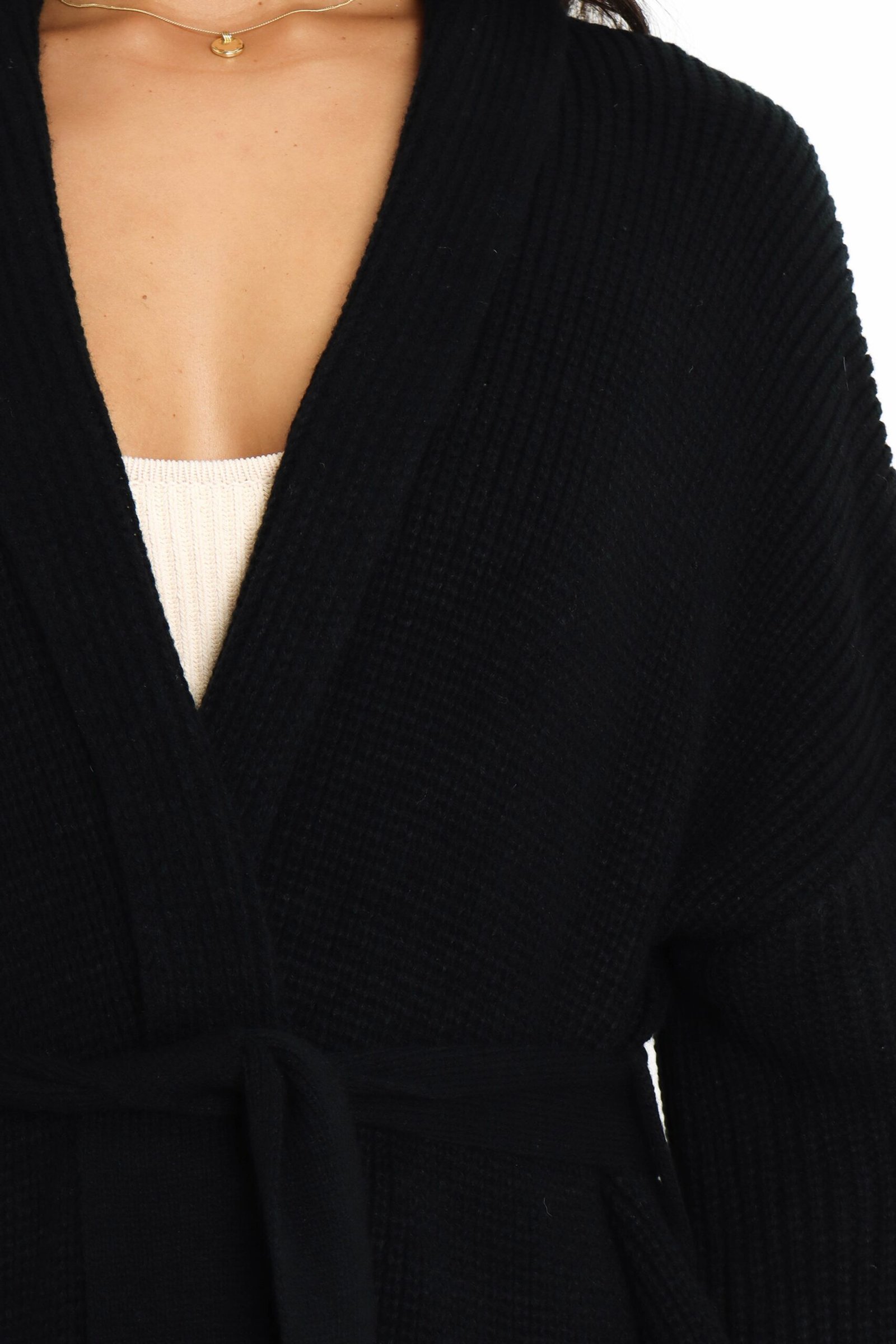 Cardigan - Black - Image 3